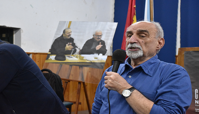 Jorge Alberto Kreyness, secretario general del PC Argentino